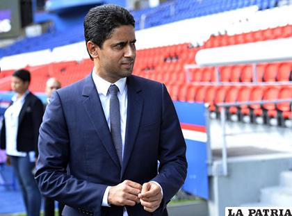 El presidente del París Saint Germain (PSG) Nasser Al Khelaïfi
/eldictamen.mx