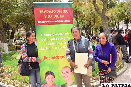 Trabajadores del hogar convocan a sus compañeras a unirse a su asociación para defender sus derechos/ LA PATRIA