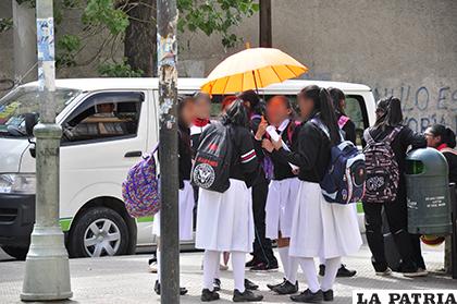Este año, los estudiantes solo recibirán material escolar /LA PATRIA ARCHIVO 