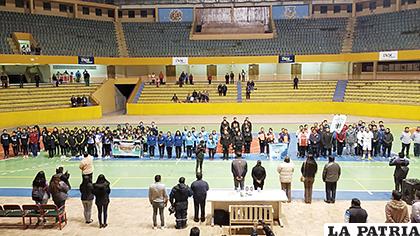 El acto de inauguración se desarrolló en el Palacio de los Deportes 
/Carla Herrera /LA PATRIA