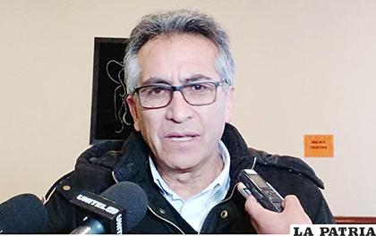 Asambleísta departamental del MAS, Gustavo Torrico /ATB