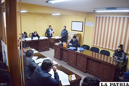 La audiencia, en la que no estuvieron los directos involucrados, duró al menos cinco horas /LA PATRIA