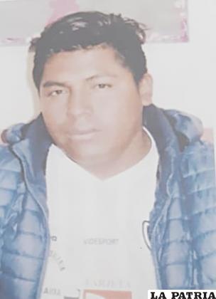 Edwin Flores Torrez de 28 años /LA PATRIA