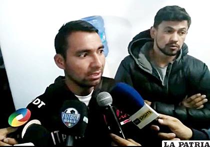 Ovando fue el portavoz de los jugadores que reclaman el pago de sueldos /Ovidio Cayoja - LA PATRIA
