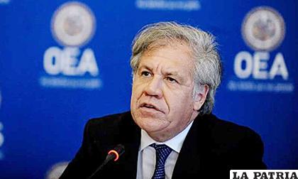 El secretario general de la OEA, Luis Almagro //EFE