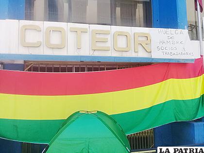 Desde el lunes los trabajadores de Coteor ingresaron en paro indefinido /LA PATRIA 
