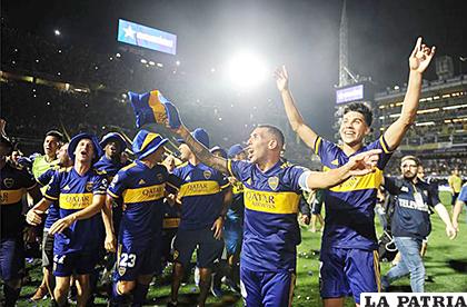 Carlos Tévez anotó el gol del triunfo de Boca Juniors /ole.com
