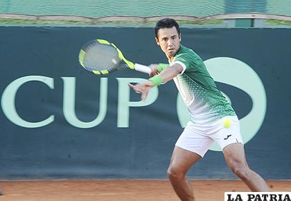 Bolivia clasificó por primera vez al grupo Mundial I de la mano de Dellien /APG