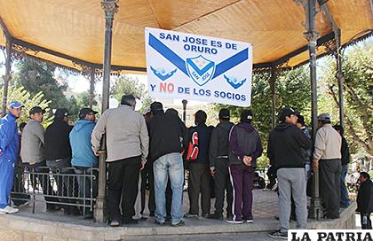 Los hinchas de San José se organizaron con una directiva 
/Carla Herrera /LA PATRIA
