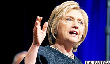 La ex secretaria de Estado de EE.UU., Hillary Clinton/CNN
