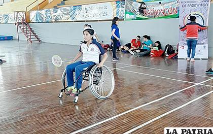 Una buena forma de realizar la inclusión en el deporte 
/cortesía Gabriela Mejía
