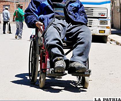 Quienes reciben este bono son personas con discapacidad grave y muy grave /LA PATRIA /ARCHIVO