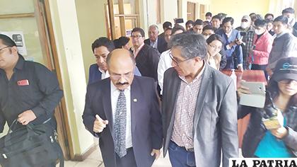 El ministro de Salud en su visita a los nosocomios /LA PATRIA