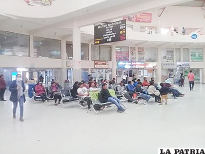 El flujo de pasajeros en la 