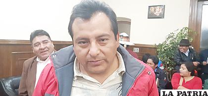Ciro Mamani es el más reciente alcalde de Salinas de Garci Mendoza /LA PATRIA