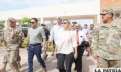 Autoridades nacionales inspeccionaron las instalaciones /MINISTERIO DE LA PRESIDENCIA
