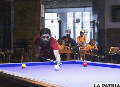 Idelfonso Álvarez se consagró campeón del Nacional de Billar / Carla Herrera LA PATRIA