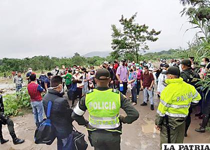 Venezolanos en la zona fronteriza en Cúcuta, Colombia /admin.bluradio.com