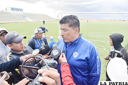 Omar Asad cortó todo contacto con la prensa deportiva de Oruro /LA PATRIA

