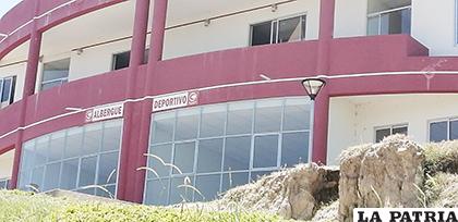 Un albergue deportivo para las delegaciones /cortesía Milton Miranda