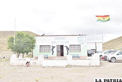 Las actividades en el golf orureño están suspendidas hasta abril /LA PATRIA /archivo