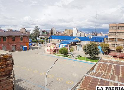 En Oruro la cuarentena se sintió con más fuerza desde las 15:00 horas /LA PATRIA
