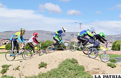 Las actividades en el bicicross por el momento están paralizadas /LA PATRIA /archivo