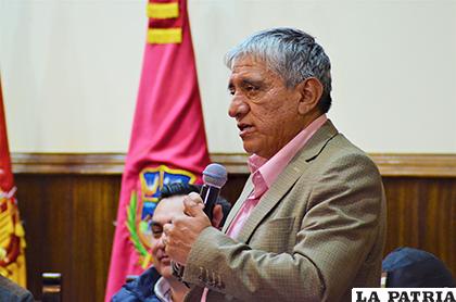 Ministro de Obras Públicas, Iván Arias /LA PATRIA