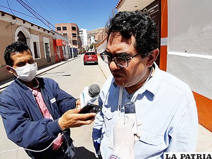 El fiscal de distrito, Iván Azurduy / LA PATRIA