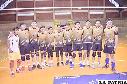 El equipo de San Martín es el actual campeón orureño en la categoría Infantil /LA PATRIA /ARCHIVO