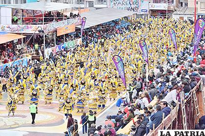 Transmisión del Carnaval de Oruro 2020 tiene observaciones /LA PATRIA /ARCHIVO

