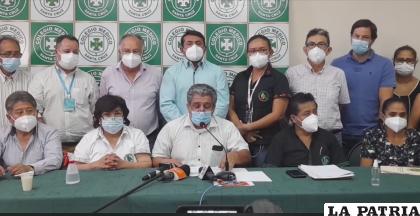 Conferencia de prensa del Conasa /erbol.com