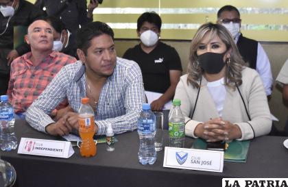 Patricia Flores estuvo en el congreso en representación de San José /APG