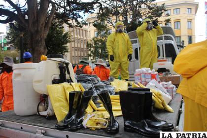 Insumos de bioseguridad adquiridos por el municipio /LA PATRIA