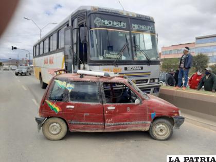 El conductor del automóvil no habría tenido la precaución necesaria /LA PATRIA