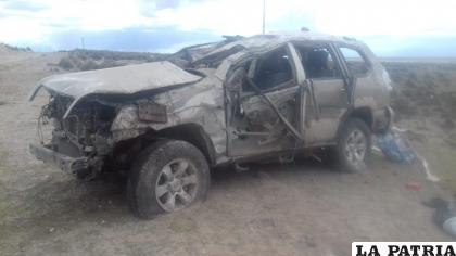 Tres personas fallecieron a causa del accidente /LA PATRIA