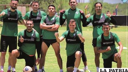 Los “celestes” listos para la Copa Libertadores /club Bolívar
