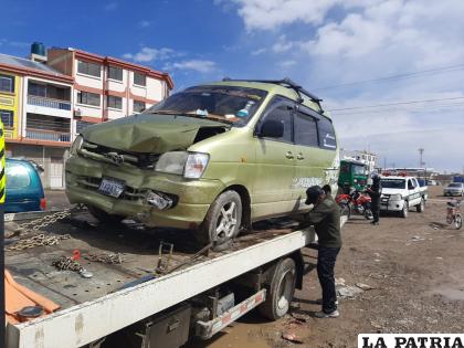 Ambos “surubíes” fueron trasladados a un garaje de Tránsito /LA PATRIA