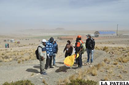 Mientras siga el conflicto no se pueden hacer movimientos de tierra en el sector /LA PATRIA