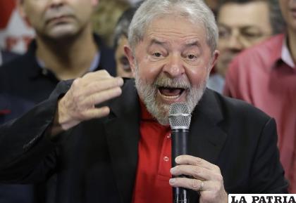 El expresidente brasileño Luiz Inácio Lula da Silva /AP Foto/André Penner