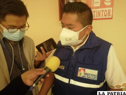 Responsable del Safci - Mi Salud, Juan Mamani /LA PATRIA