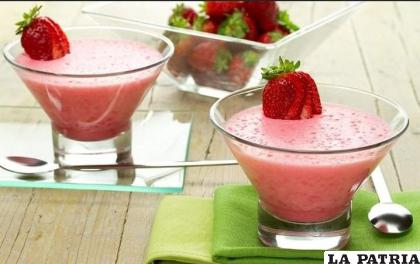 MOUSSE DE FRUTOS ROJOS