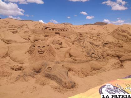 Los arenales son un patrimonio de Oruro, además un lugar de esparcimiento