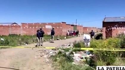 La mujer fue hallada sin vida en plena vía pública /Urgente.bo
