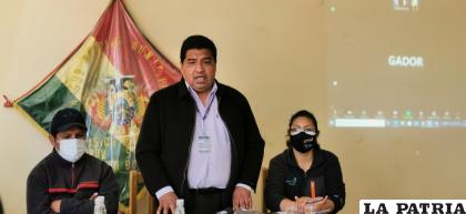 Pastor Flores, presidente del Comité Departamental de Lucha contra la Trata y Tráfico de Personas /LA PATRIA
