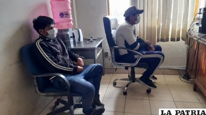 Ambos imputados tienen antecedentes penales por robo /LA PATRIA