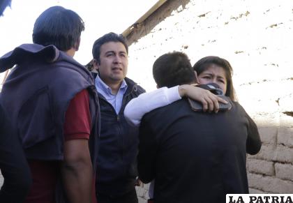 Desazón en los familiares de la víctima que no podían creer lo que ocurrió /APG