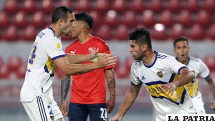 Carlos Zambrano anotó el empate para Boca a los 5 del segundo tiempo /as.com