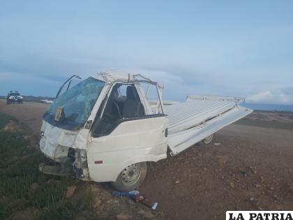 Tras el vuelco, una joven falleció /LA PATRIA