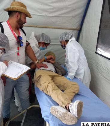 Puntos de atención habilitados en el Carnaval de Oruro /SEDES